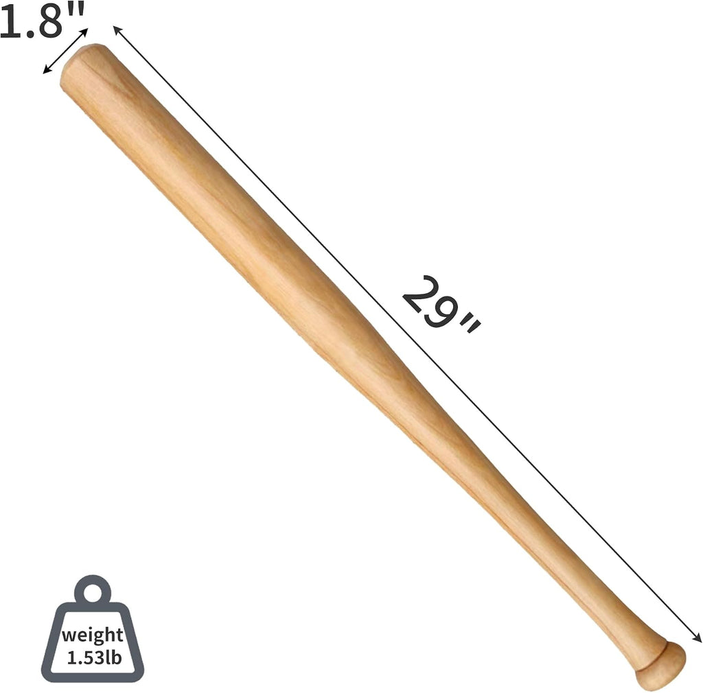 753pcs Natural Light Wood Tone Baseball Bat Surplus Stock, Burr-Free Smooth Sports Equipment