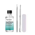Clearance Gel Nail Remover Kit 50ml, No Soak Fast Gel Polish Removal Set for Home DIY
