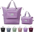 308Pcs Mixed Color Expandable Travel Storage Bag With Front Pocket Overnight Carry Bag Bulk Clearance