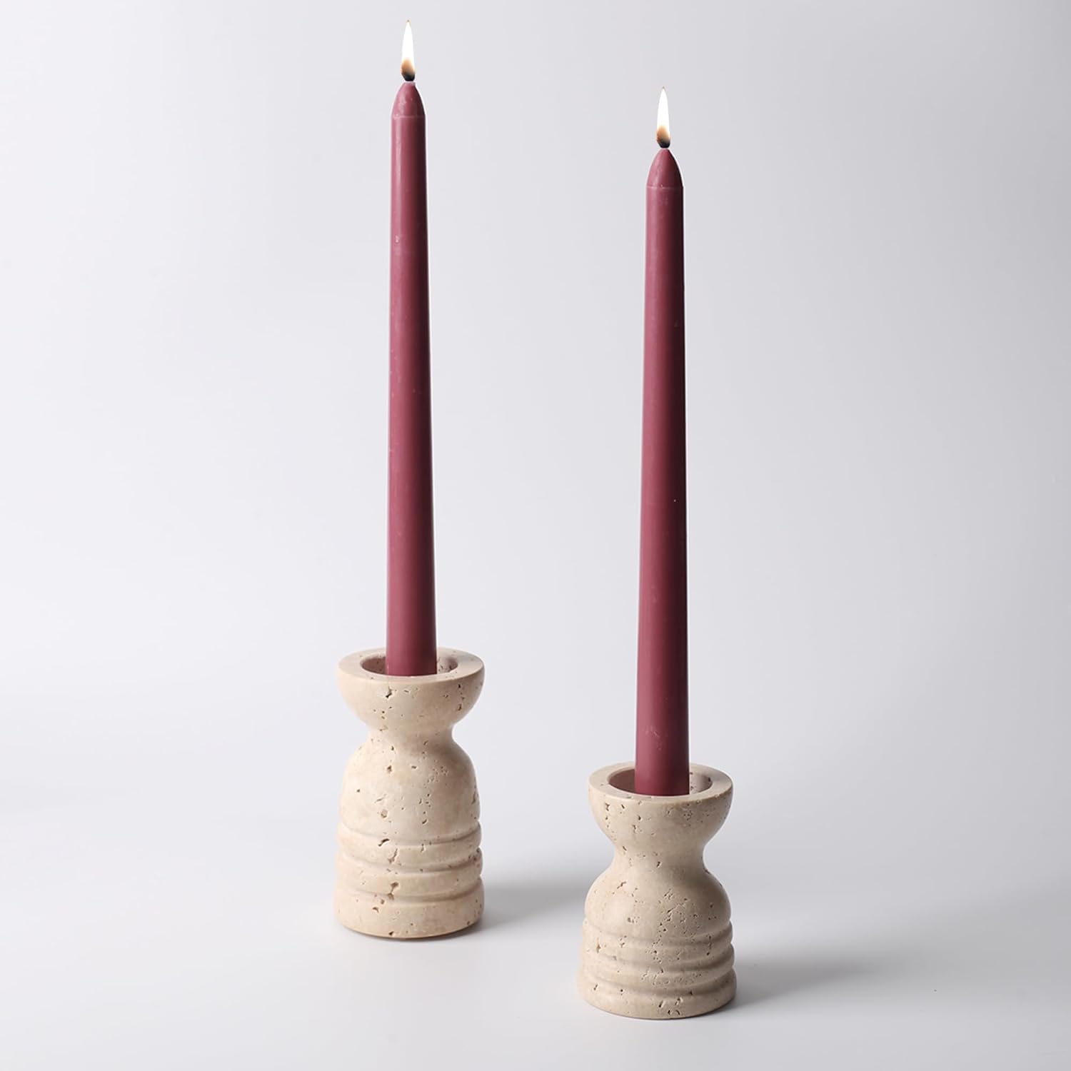 Bulk Liquidation Recessed Wave Detail Marble Candle Holder For Dinner Table Mantel Decor, 200Pcs Whole Batch Home Ornament