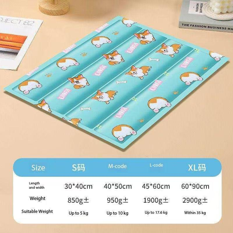 Water-free summer pet ice mats for cats and dogs. Coolant pads for dogs, ice nests that are resistant to chewing and scratching. Pet wholesale products.
