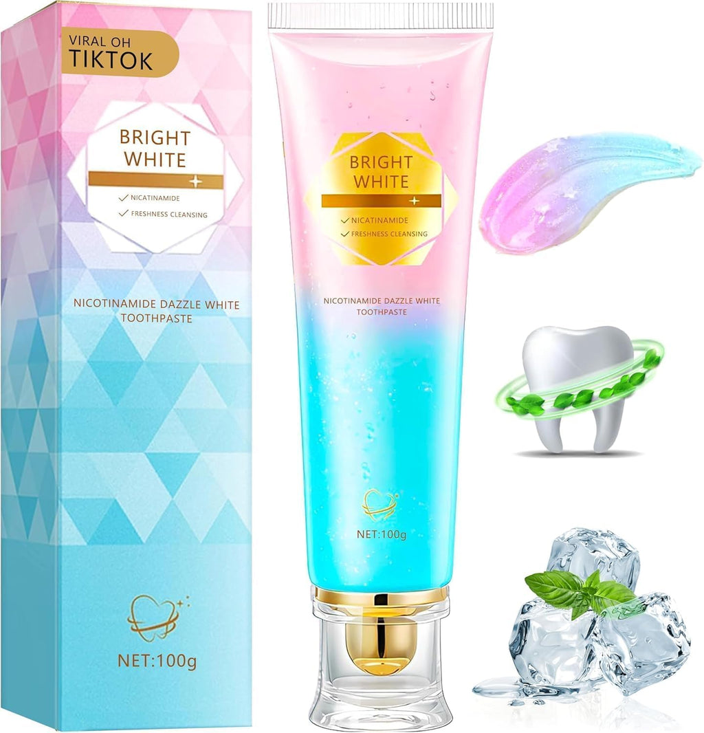 Bulk Liquidation Nicotinamide Brightening Toothpaste, 323 Tubes Mix Batch Daily Oral Cleaning Care Product