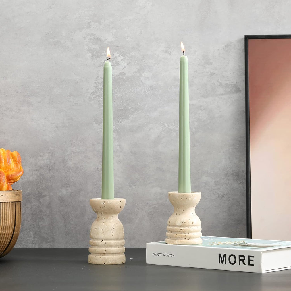 Bulk Liquidation Recessed Wave Detail Marble Candle Holder For Dinner Table Mantel Decor, 200Pcs Whole Batch Home Ornament