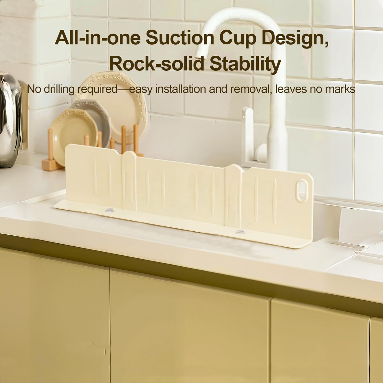 Clearance Punch-Free Suction Kitchen Sink Storage Rack, 478Pcs Wholesale Dishcloth Sponge Draining Organizer