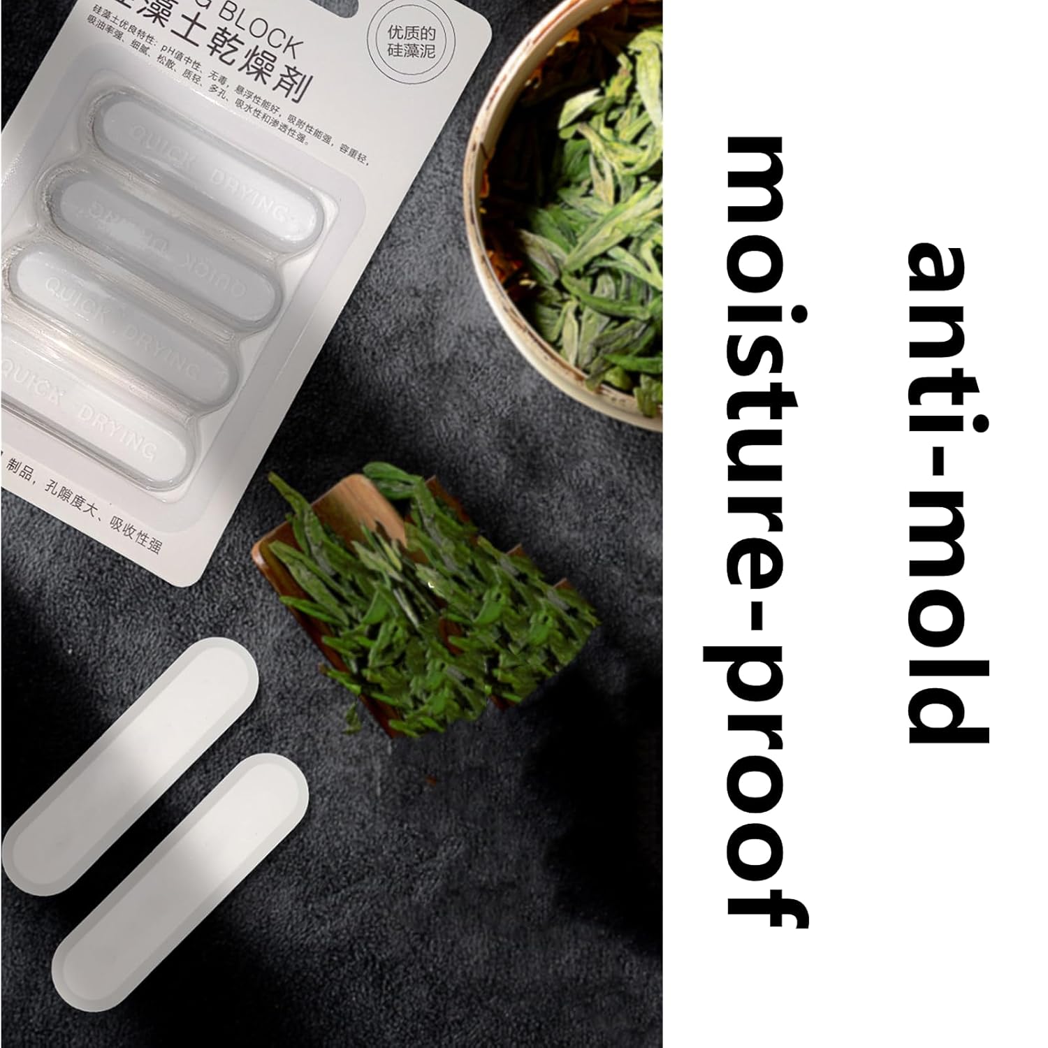 Long Lasting Dehumidify Diatomite Desiccant Block For Pet Food Container Clearance Stock 600 Wholesale