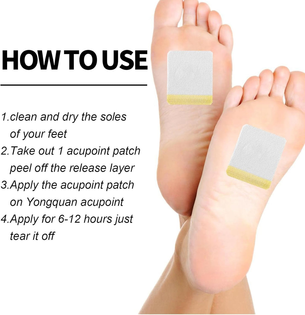 Natural Herbal Acupoint Pressure Foot Detox Patch 14 Stickers Complete Box Clearance Stock 56 Wholesale