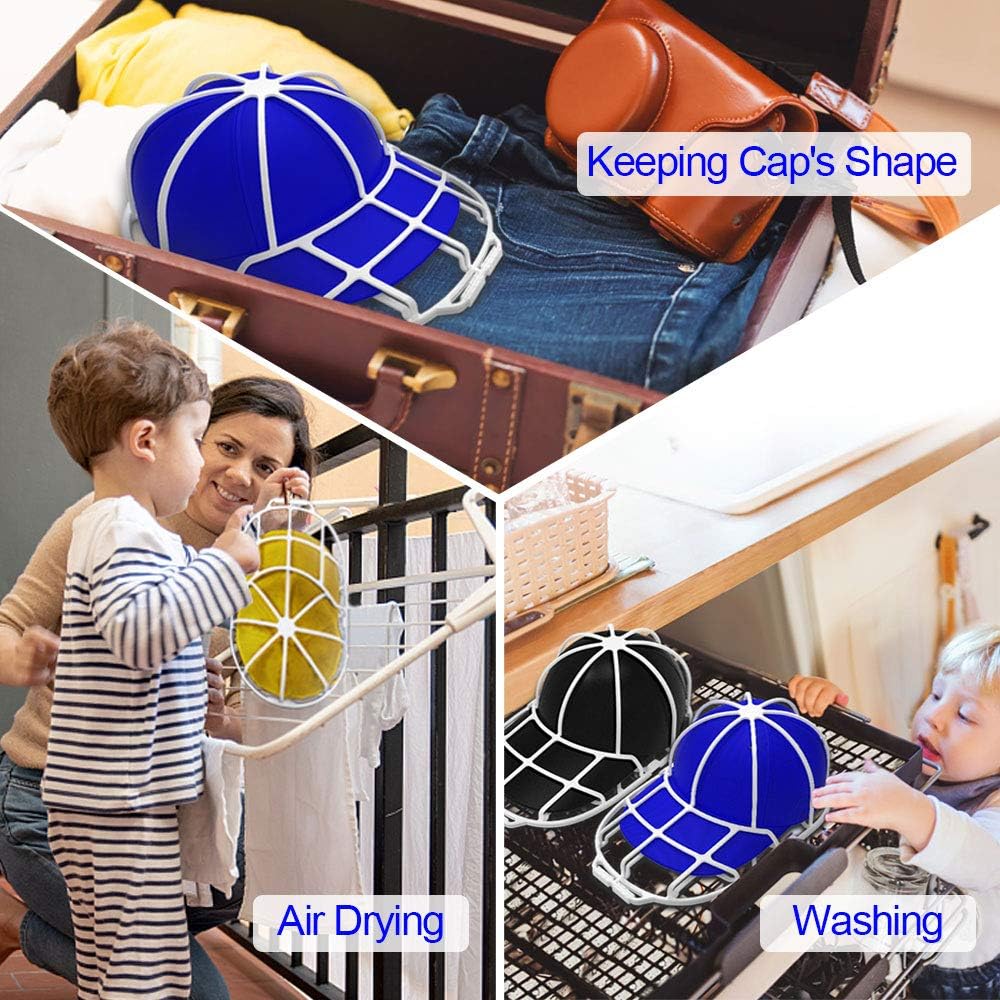 Multi-Size Cap Laundry Wash Cage Anti-Crush Baseball Hat Cleaning Rack Clearance, 385 Wholesale Laundry Tool