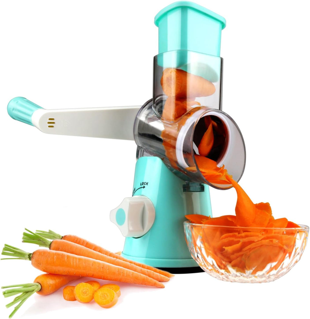 Multifunctional Rotary Hand Crank Vegetable Grater For Potato Cheese Carrot Clearance Stock 27 Wholesale
