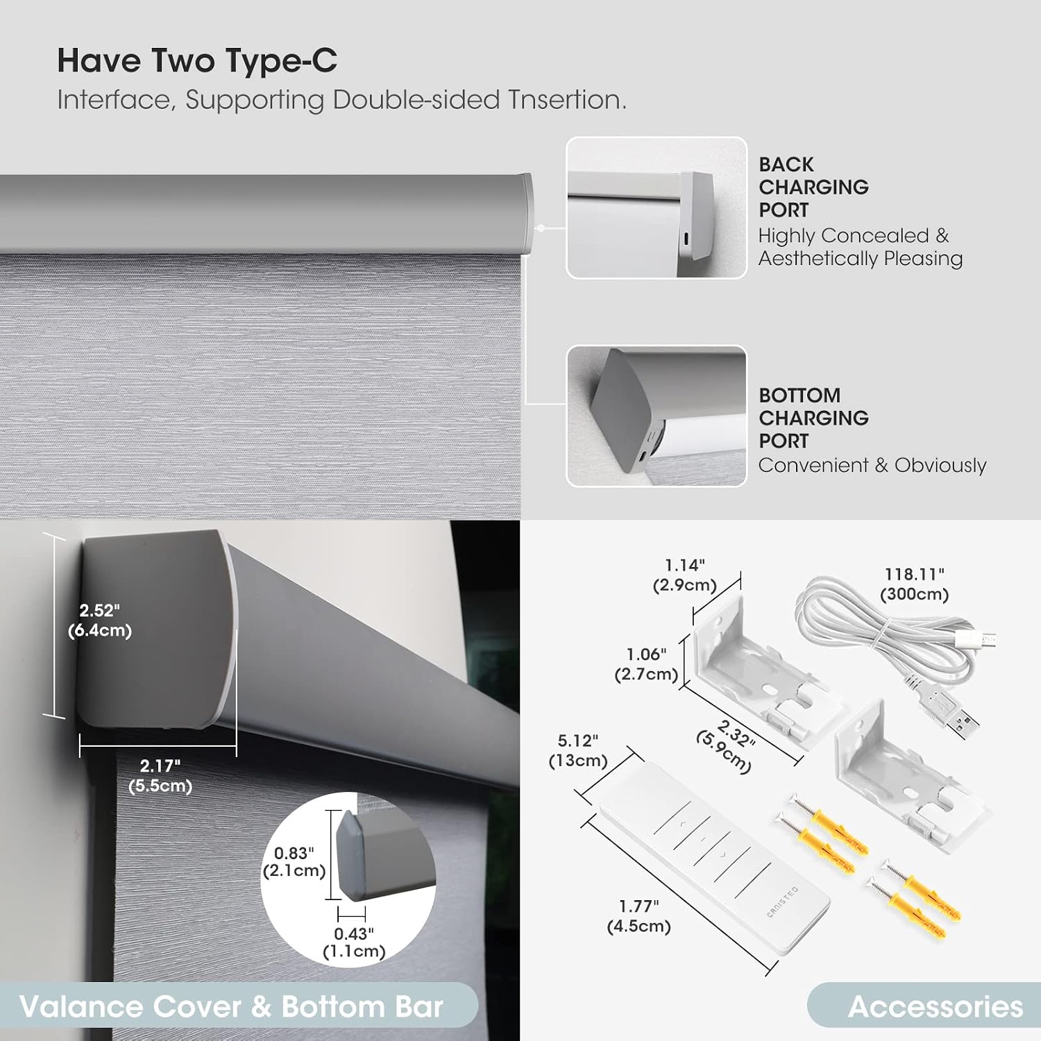 Overstock Clearance Lot Solar Powered Electric Window Roller Shades Light Blocking Design, Total 363 Pieces Wholesale Liquidation
