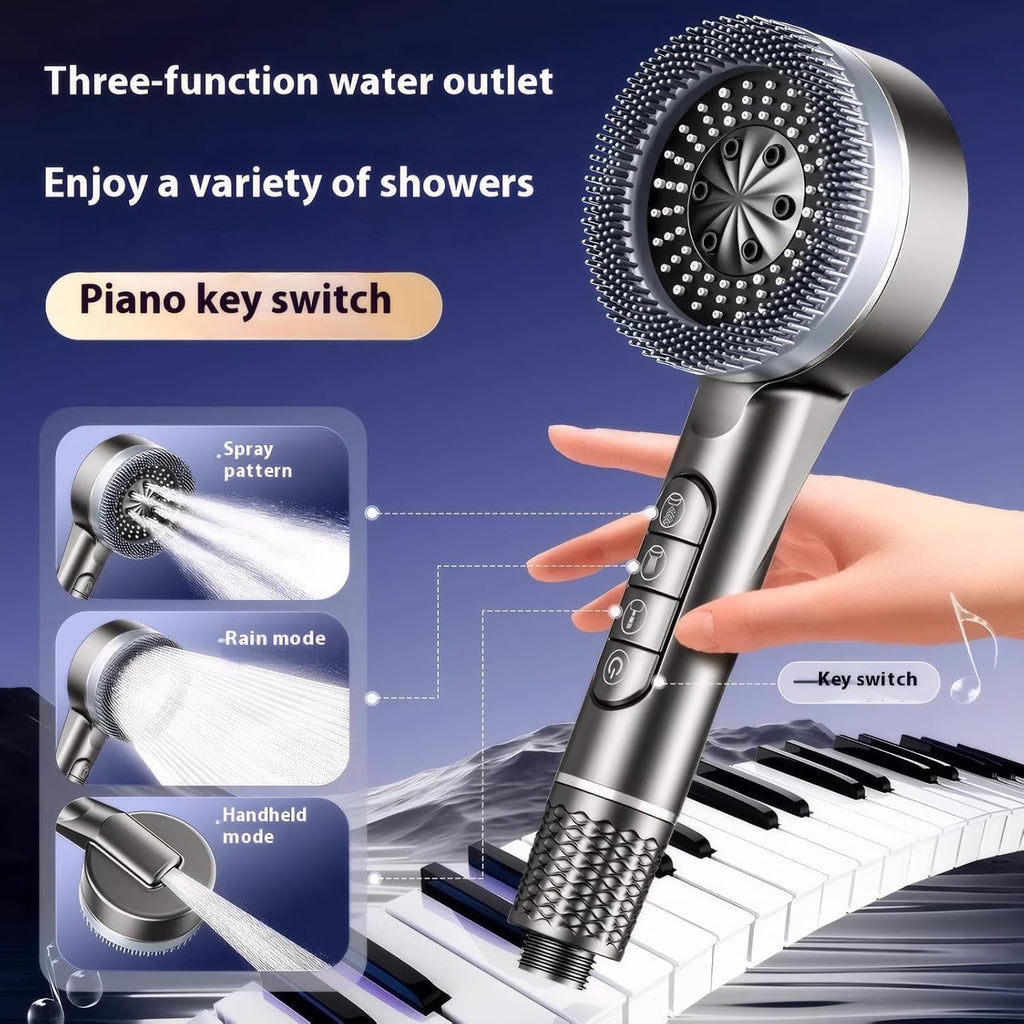 Mixed High Pressure Shower Head Clearance Multi Spray Mode Anti-clog Bathroom Shower Nozzle Wholesale
