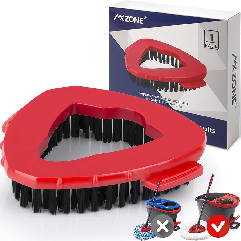 Surplus 2500 Pcs Triangular Replacement Mop Head Detachable Easy Install Floor Scrub Brush Refill Wholesale Clearance