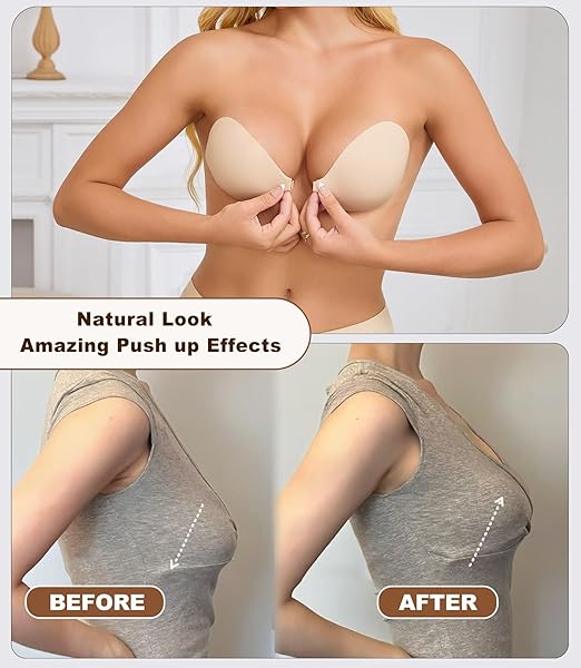 Reusable Sticky Silicone Invisible Push Up Bra For Wedding Dress Clearance Stock 296 Wholesale