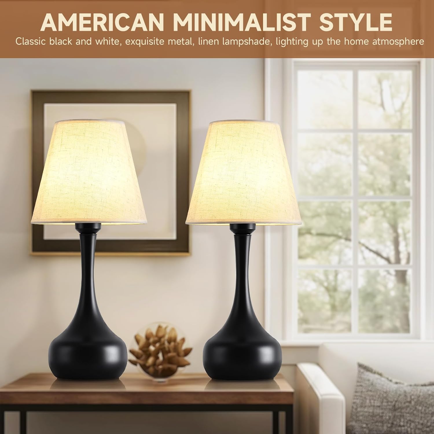 Future Shang Gourd Table Lamp with White Shade, Low Inventory, Sold as Bulk Bundle Only