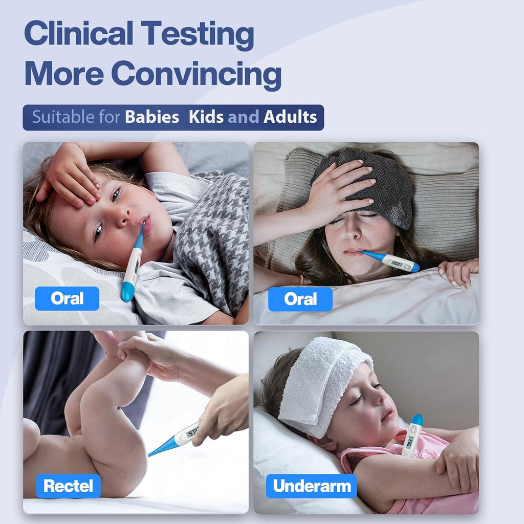 Fast Reading Digital Fever Thermometer With LCD Display Clearance Stock 7000 Wholesale Home Health Care Tool