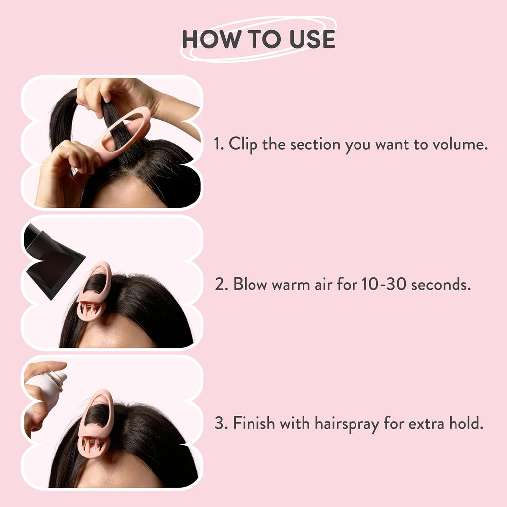 2314Pcs Clearance Fillimilli Hair Root Volume Clip, No Crease Fluffy Hair Volumizing Styling Clips, Heatless Hair Lift Clips for Bangs & Crown Hair