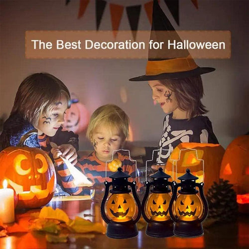 Battery Operated Jack‑O‑Lantern Spooky Atmosphere Pumpkin Light Wholesale Clearance