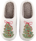 Bulk Liquidation Soft Sherpa Lined Christmas Cotton Slippers Non Slip Indoor Bedroom Shoes, 440 Pairs Whole Batch