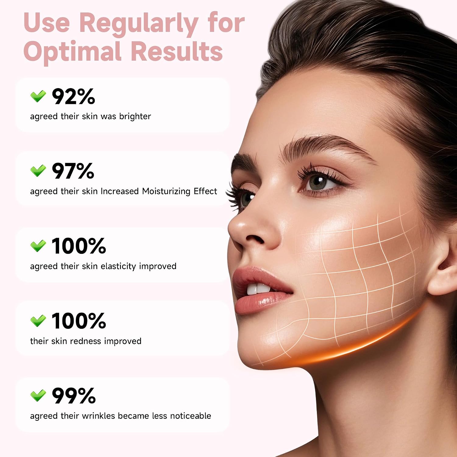 2080Pcs Clearance TARVY Rose Pink Collagen Jelly Gel Mask, 6pcs Firming Hydrating Hydrogel Facial Mask, Anti-Aging Deep Moisture Peel-off Gel Face Mask