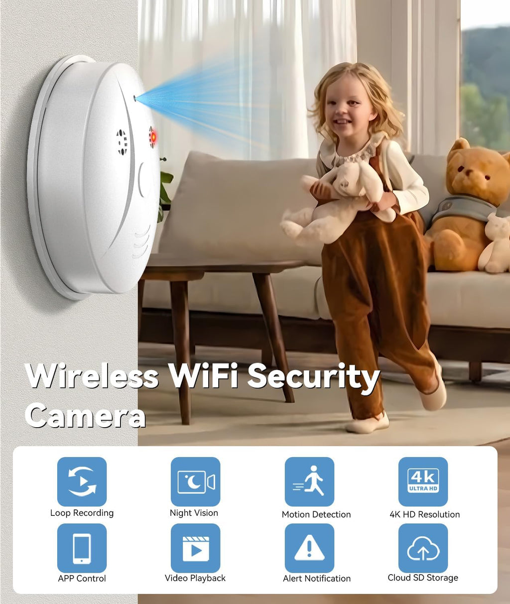 Low Battery Warning Smoke Detector Fire Alarm 3 Pack Household Safety Device Clearance Stock 8970 Wholesale