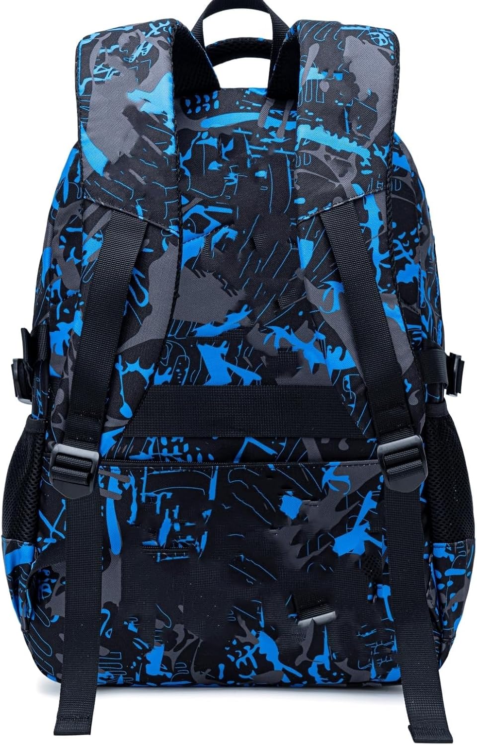 Surplus 1692 Units Graffiti Print Kids School Backpack Lightweight Large Capacity Teen Daypack Wholesale Liquidation