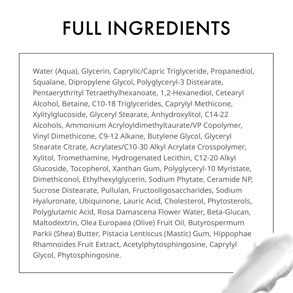 Clearance Dēpology Triple Lipid Q10 Moisturizing Cream, Barrier Repair Rejuvenating Face Cream, Anti Stress Hydrating Facial Moisturizer 50ml For Dry Sensitive Skin