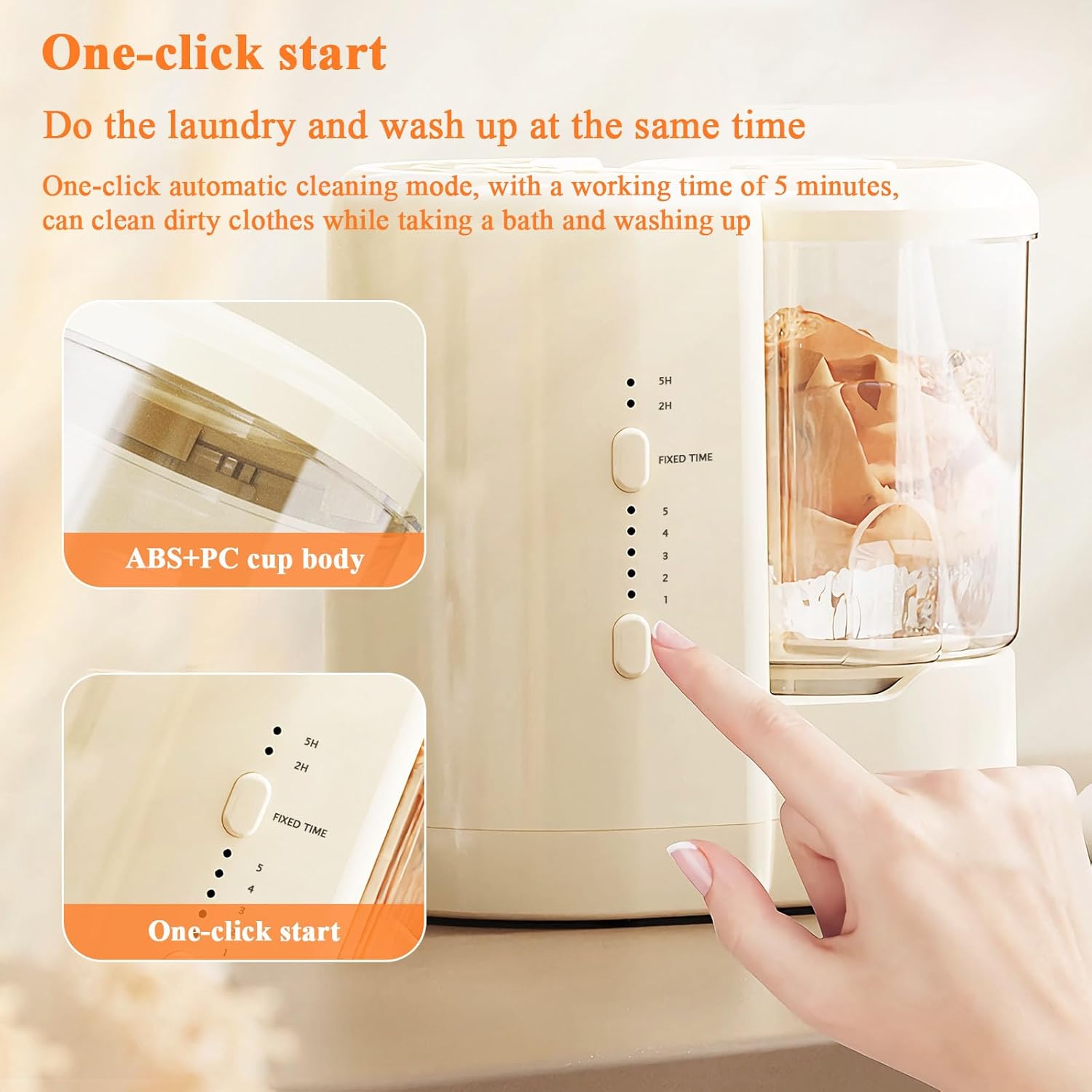 Bulk Liquidation Small Automatic Underwear Laundry Machine For Socks Bra Panties, 49Pcs Whole Batch Personal Care Appliance