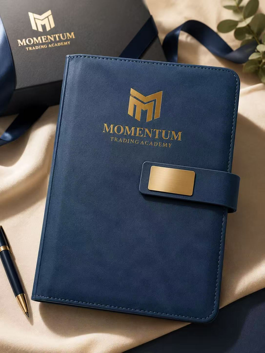 Premium Business Notebook with Magnetic Closure – Executive Journal