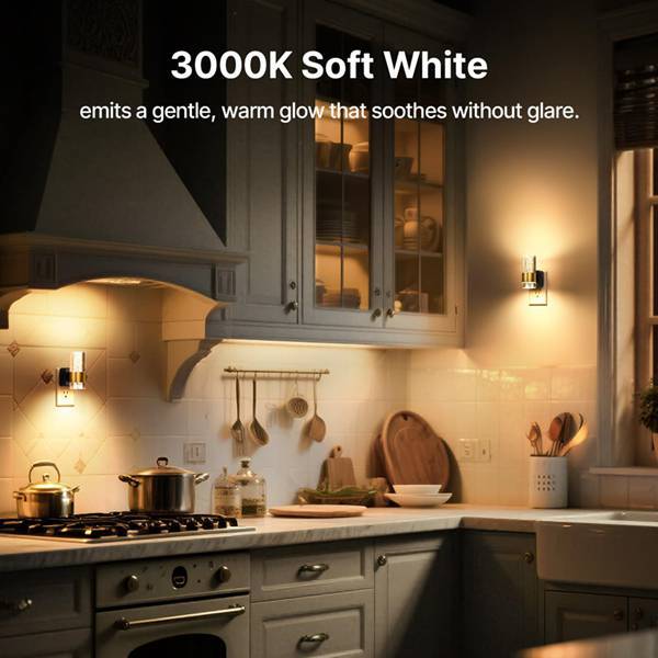 Single Batch Clearance 466 Fixed Style Plug-in Crystal Night Lamp, Warm Glow Decorative Wall Night Light Single Stock