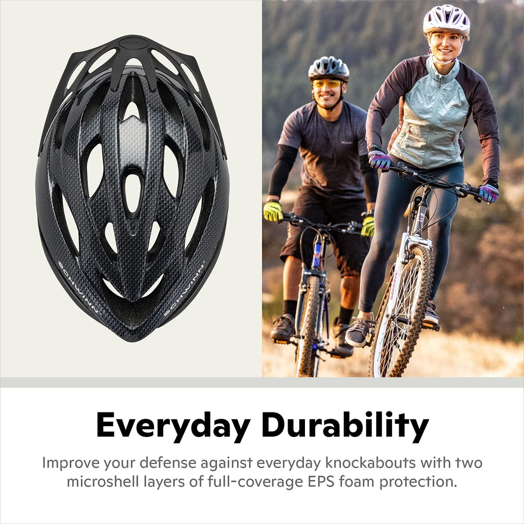 Carbon Fiber Textured Bike Safety Helmet With Multi Air Vents, Various Designs & Shades Mixed Stock Overstock 1537Pcs