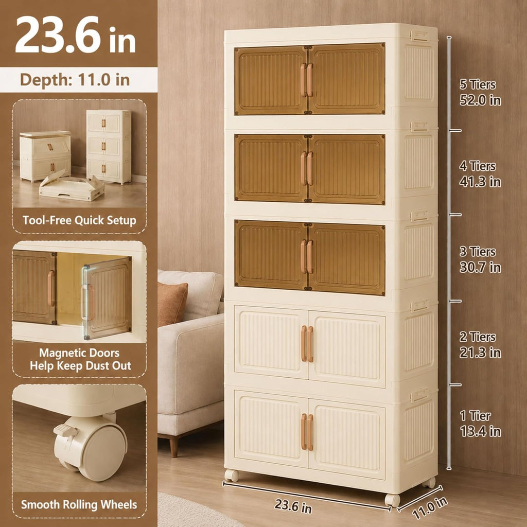 Dustproof Door Design PP Makeup Organizer For Skincare Lipstick Brushes Clearance Stock 174 Wholesale