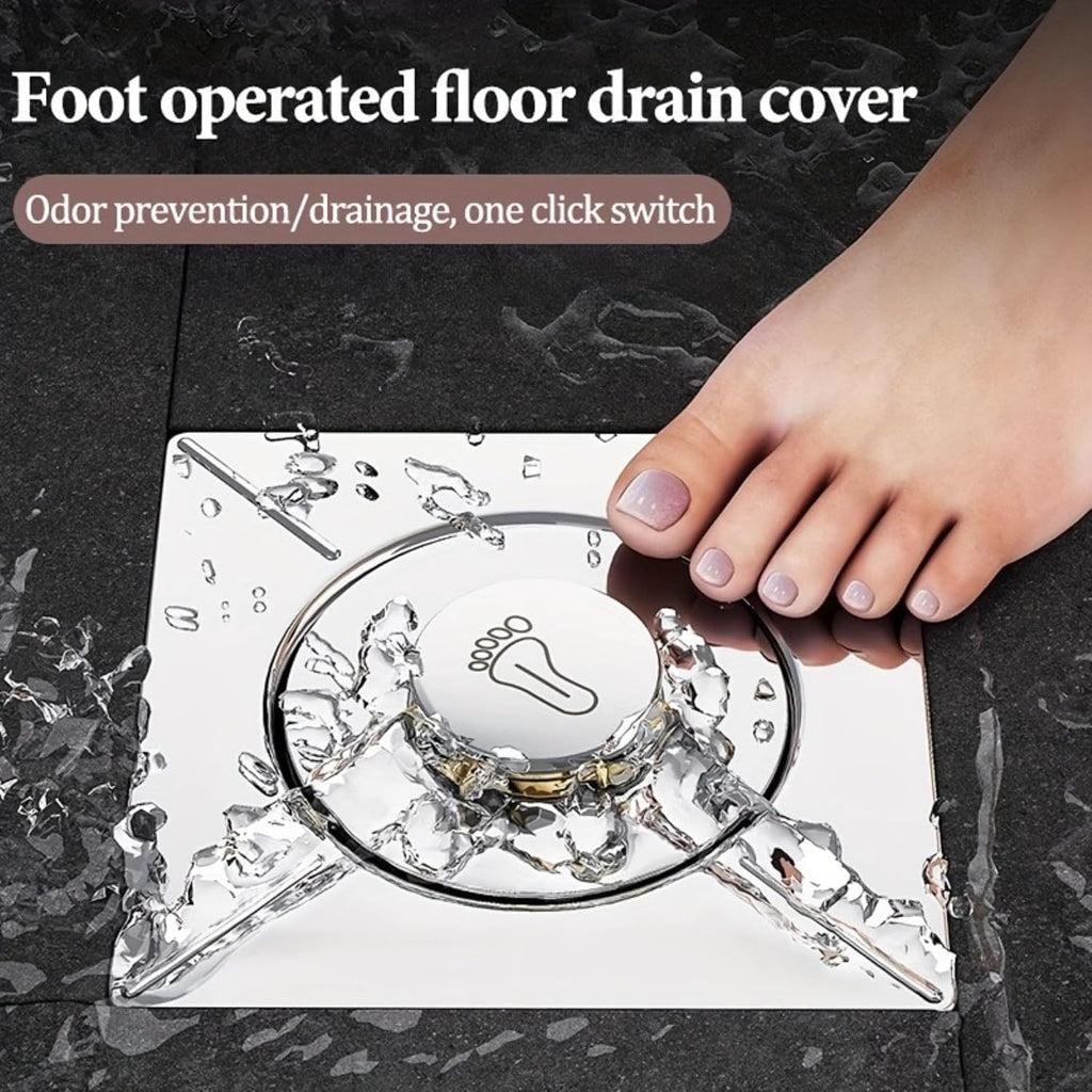 Foot Press Pop-Up Floor Drain Core Anti-Odour Anti-Clog Drain Stopper For Bathroom Sewer Clearance Stock 200Pcs