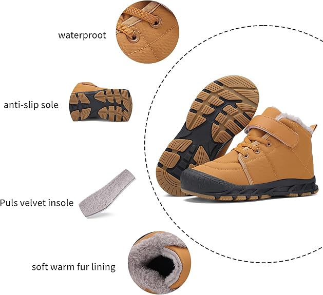 Bulk Liquidation Waterproof Fabric Lace Up Men Winter Snow Boots With Thick Plush Lining, 319Pairs Whole Batch