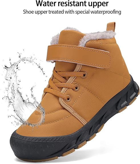 Bulk Liquidation Waterproof Fabric Lace Up Men Winter Snow Boots With Thick Plush Lining, 319Pairs Whole Batch