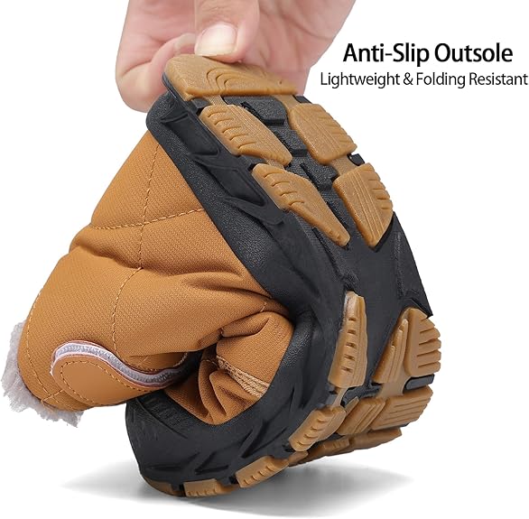 Bulk Liquidation Waterproof Fabric Lace Up Men Winter Snow Boots With Thick Plush Lining, 319Pairs Whole Batch