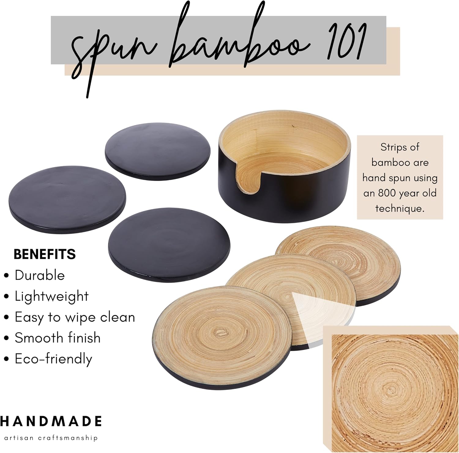 Minimalist Natural Marble Round Coaster 6Pcs Complete Set With Metal Caddy Clearance Stock 390 Wholesale