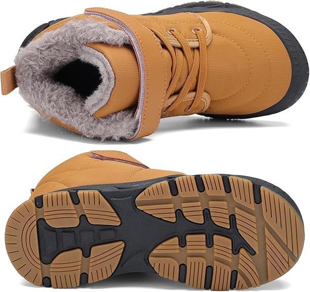Bulk Liquidation Waterproof Fabric Lace Up Men Winter Snow Boots With Thick Plush Lining, 319Pairs Whole Batch