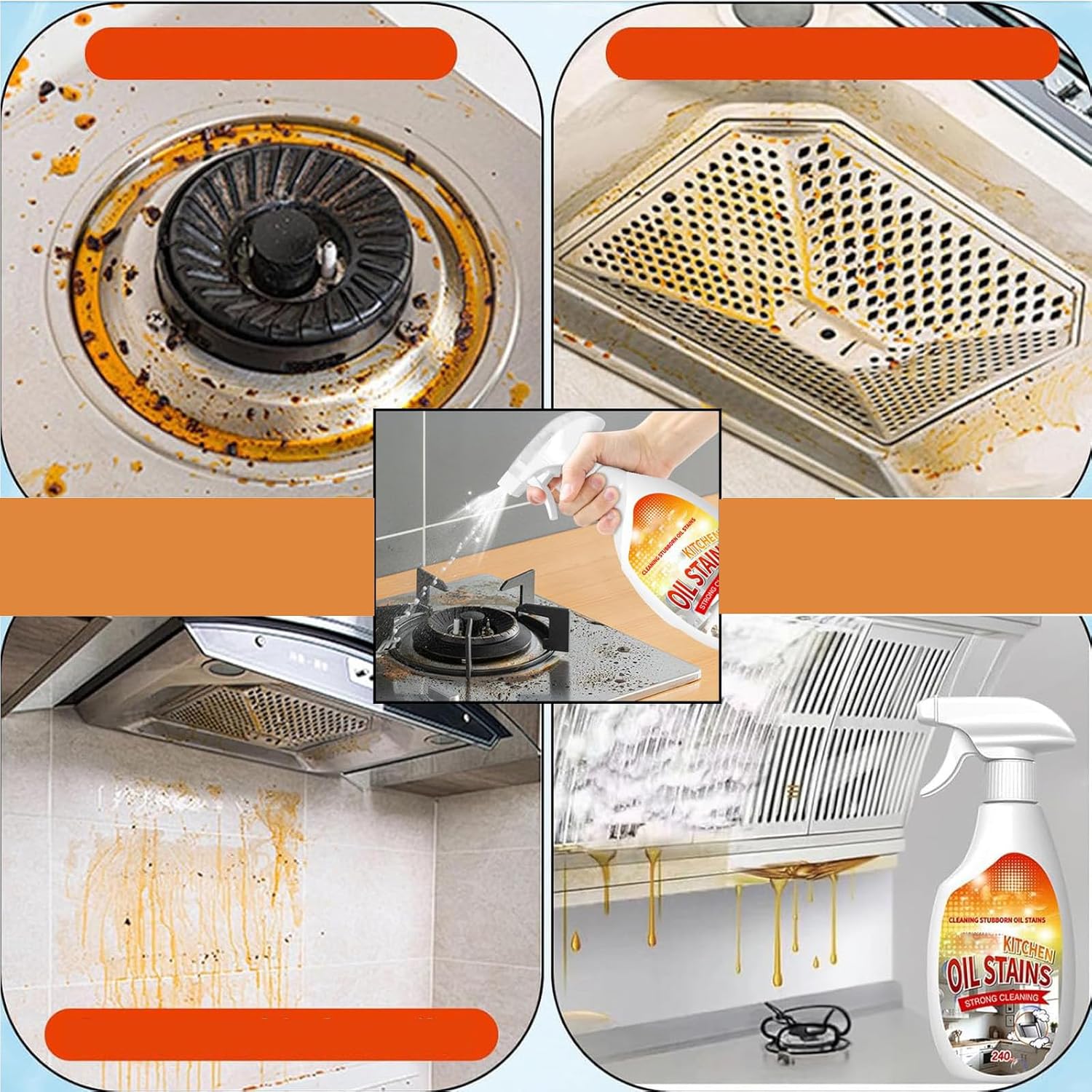 Efficient Stain Removing Cleaner Safe Formula For Tile Wood Glass Countertops Clearance Sale