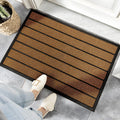 One-Time Bulk Discount Batch Assorted Sizes Striped Welcome Doormat Heavy Duty Outdoor Porch Garage Shoe Scraper Mat, Around 286 Surplus Stock