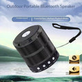 Small Overstock Batch 882 Metal Texture Wireless Bluetooth Audio Player, Compact Pocket Speaker Support TF Card & FM Radio Liquidation Offer