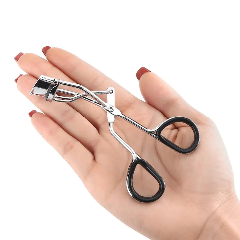 Clearance 1000Pcs Eyelash Curler, Stainless Steel Silver Lash Curler, Long Lasting Curl, Lightweight Cosmetic Tool for All Eye Shapes