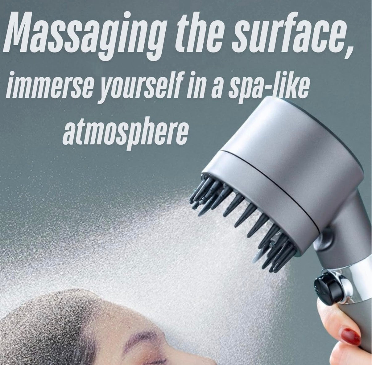 Shower envy Pure X Filtered Shower Head, High Pressure, Multiple Spray Modes, Flow-Pause Lever, Hard Water Purifier
