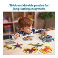 5748Pcs Clearance Step by Step Progressive Jigsaw Puzzles, Underwater Ocean Animal Toddler Puzzle Set, 10 Levels Early Learning Educational Toy for Kids Ages 3+