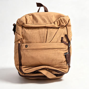 Wholesale Lightweight Soft Nylon Casual Backpack Bulk Stock Multi Pocket Daily Daypack Ship From Overseas Warehouse