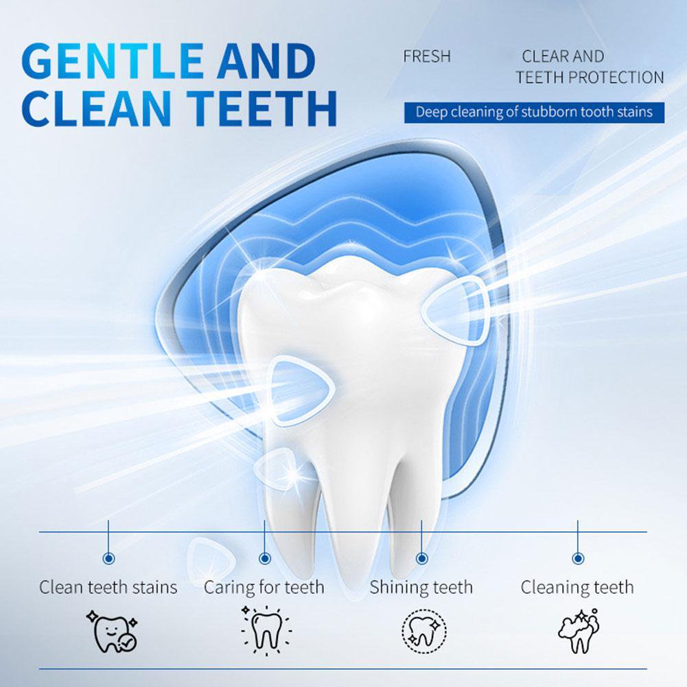 Teeth Whitening Gel, Professional Stain Remover for Yellow Teeth, Dental Brightening Oral Care Gel Clearance Stock