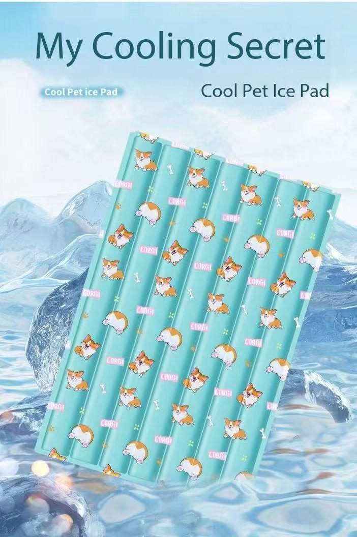 Water-free summer pet ice mats for cats and dogs. Coolant pads for dogs, ice nests that are resistant to chewing and scratching. Pet wholesale products.