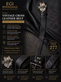 Vintage Western Cowboy Belt – Engraved Buckle | Only 277 Left
