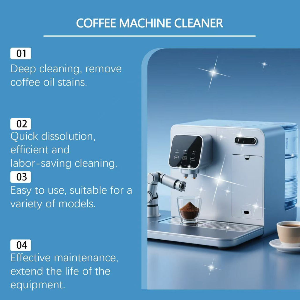 Coffee Machine Cleaner Descaler Tablets , Compatible With Nespresso, Keurig, Ninja, Delonghi, Miele, Coffee Maker Pot Descaling & Cleaning Tabs, Descale Drip Coffe And Espresso Machines
