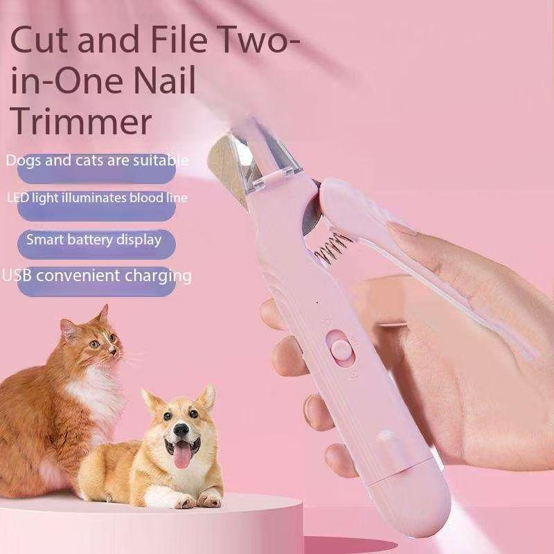 Cross-border nail clippers for cutting nails on dogs and cats. Designed with stainless steel blades, suitable for both cats and dogs. Universal tool for nail trimming.