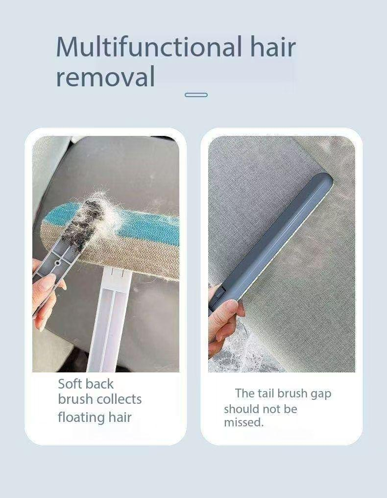 A multi-functional cleaning tool for cleaning household carpets. It’s also a grooming brush for cleaning clothes and removing hair from cats and dogs. Perfect for cleaning up unwanted hair!