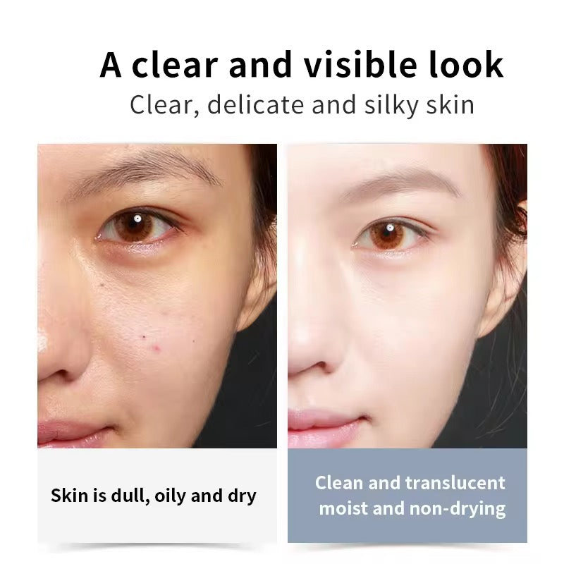 Clearance ETAE Whitening Anti-Freckle Facial Cleanser, Deep Oil Control Gentle Face Wash, Non-Tightening Brightening Cleansing Cream 60g